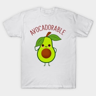 Avocadorable Cute Avocado T-Shirt